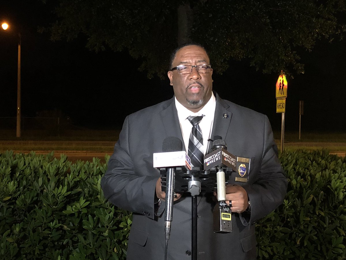 Jax Sheriff's Office:Jacksonville Sheriff's Office Chief T.K. Waters spoke this morning regarding a police involved shooting that occurred in the area of 4600 Monroe Smith Road.   