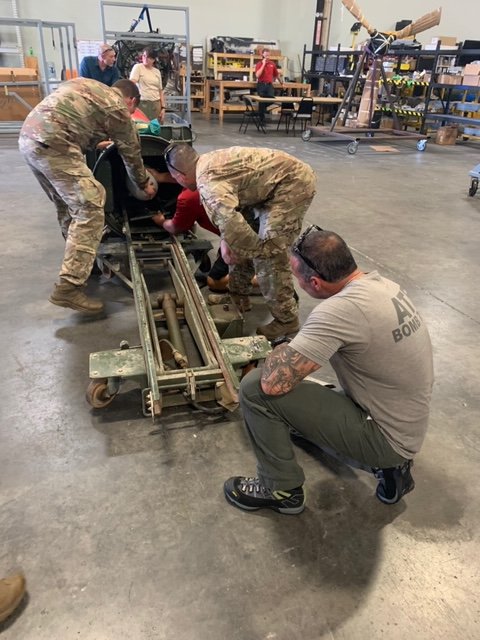 .@ATF_Tampa bomb technicians assisted @LakelandPD & @MacDill_AFB with the removal, transportation and storage of a guided missile discovered at Lakeland Linder Airport