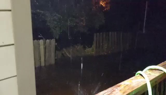Flooding in Perdido Key tonight from HurricaneSally 