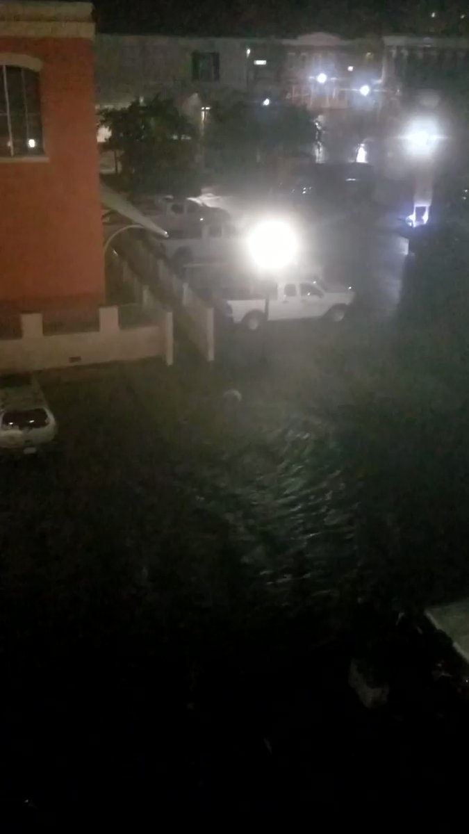 Ocean Most parts of downtown Pensacola are flooded as Hurricane Sally hits the coast of Florida, USA