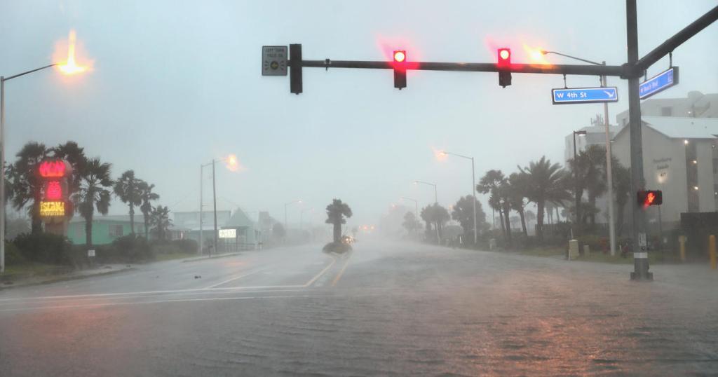 24 inches of rain reported near Naval Air Station Pensacola