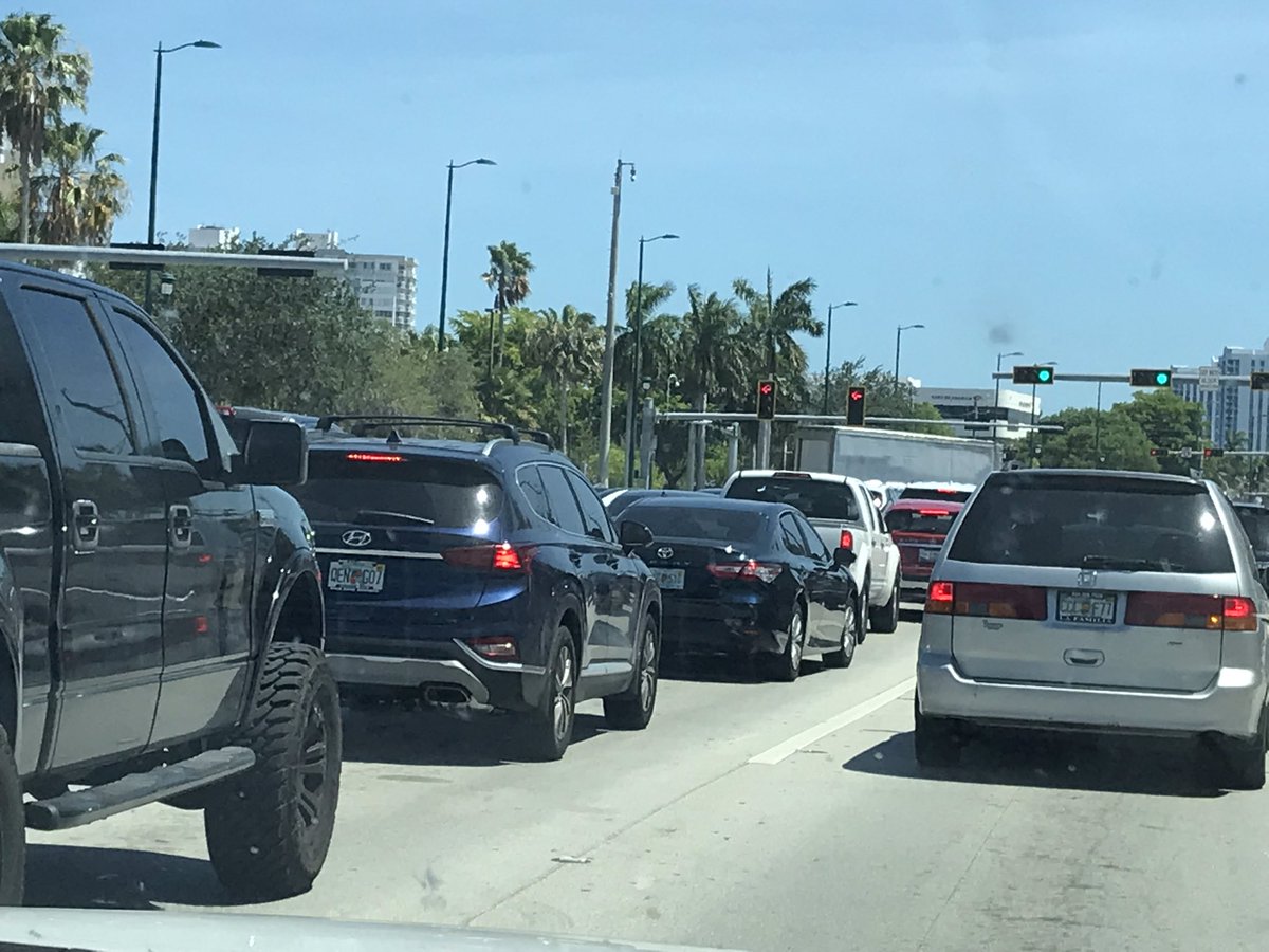 Nightmare traffic on Biscayne Blvd at NE 172 in both directions due to police involved shooting. Steer clear