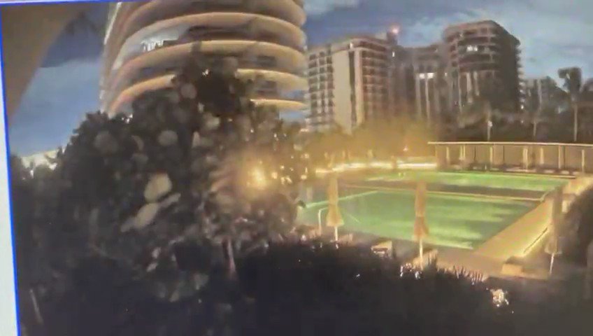 Video of the building collapse in Surfside, Florida Surfside, Florida - Florida news today on live map - florida.liveuamap.com