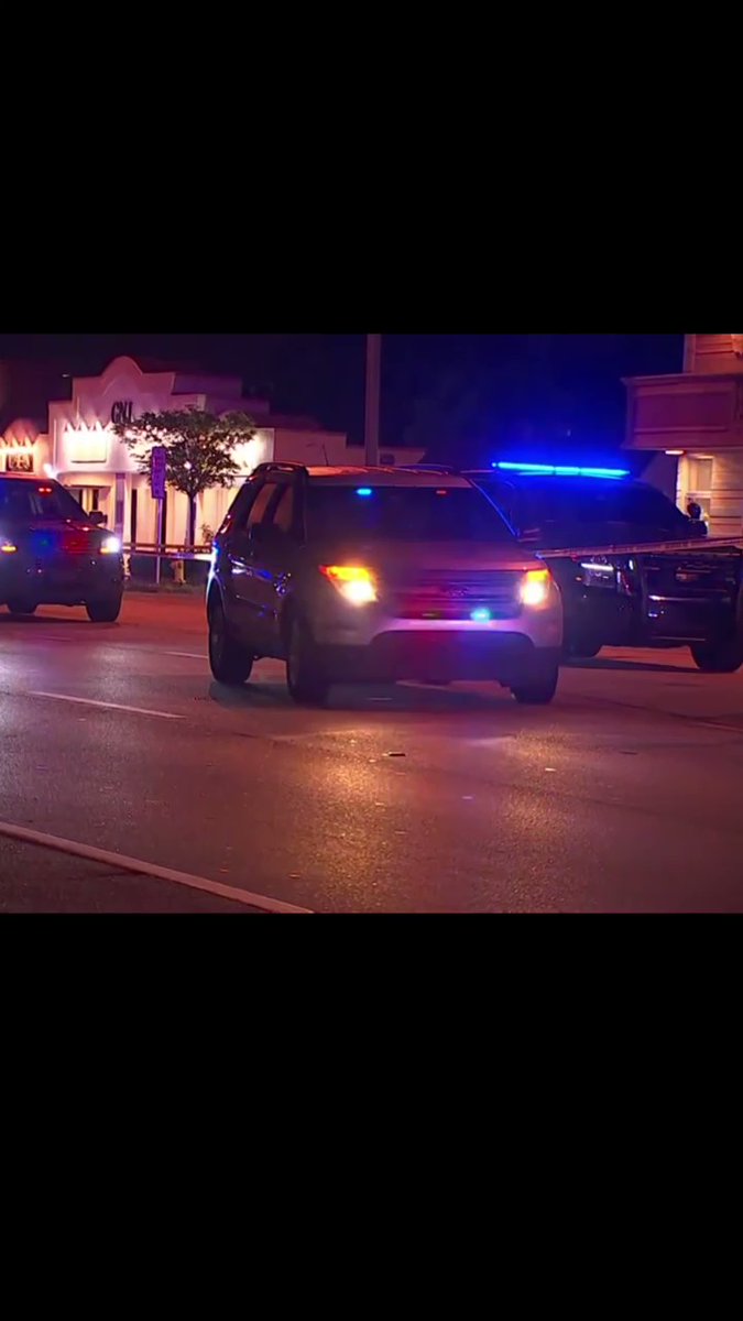 3 people were shot outside Playhouse Gentlemen's Club in West Park. Deputies say 2 gunmen got out of a car & began shooting. BSO Deputies are on scene investigating