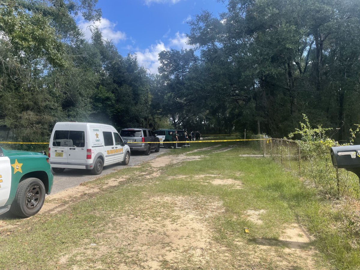 Deputies now say they're investigating a homicide after a man's body was found in Escambia County Tuesday morning
