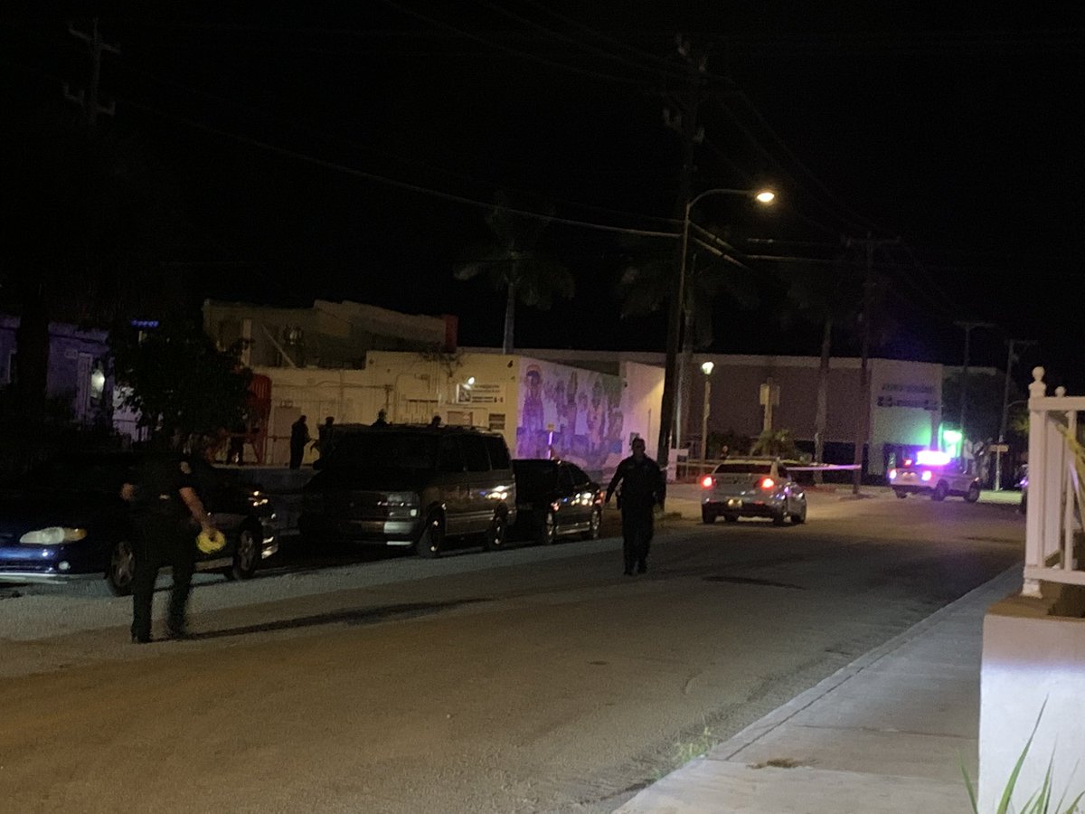 Palm Beach County deputies are near 88 S H Street in Lake Worth, just blocked off investigation area with crime scene tape.  