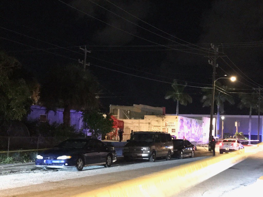 Palm Beach County deputies are near 88 S H Street in Lake Worth, just blocked off investigation area with crime scene tape.  