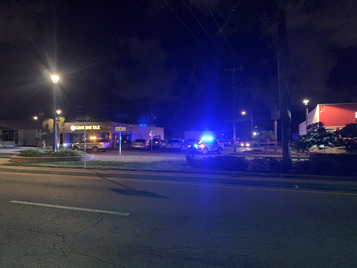 Per a spokesperson with Palm Beach County Sheriff's Office: there was a burglary at a business that resulted in a shooting near 88 S H St. The victim was sent to a hospital for treatment. This is all in the preliminary stages of the investigation.