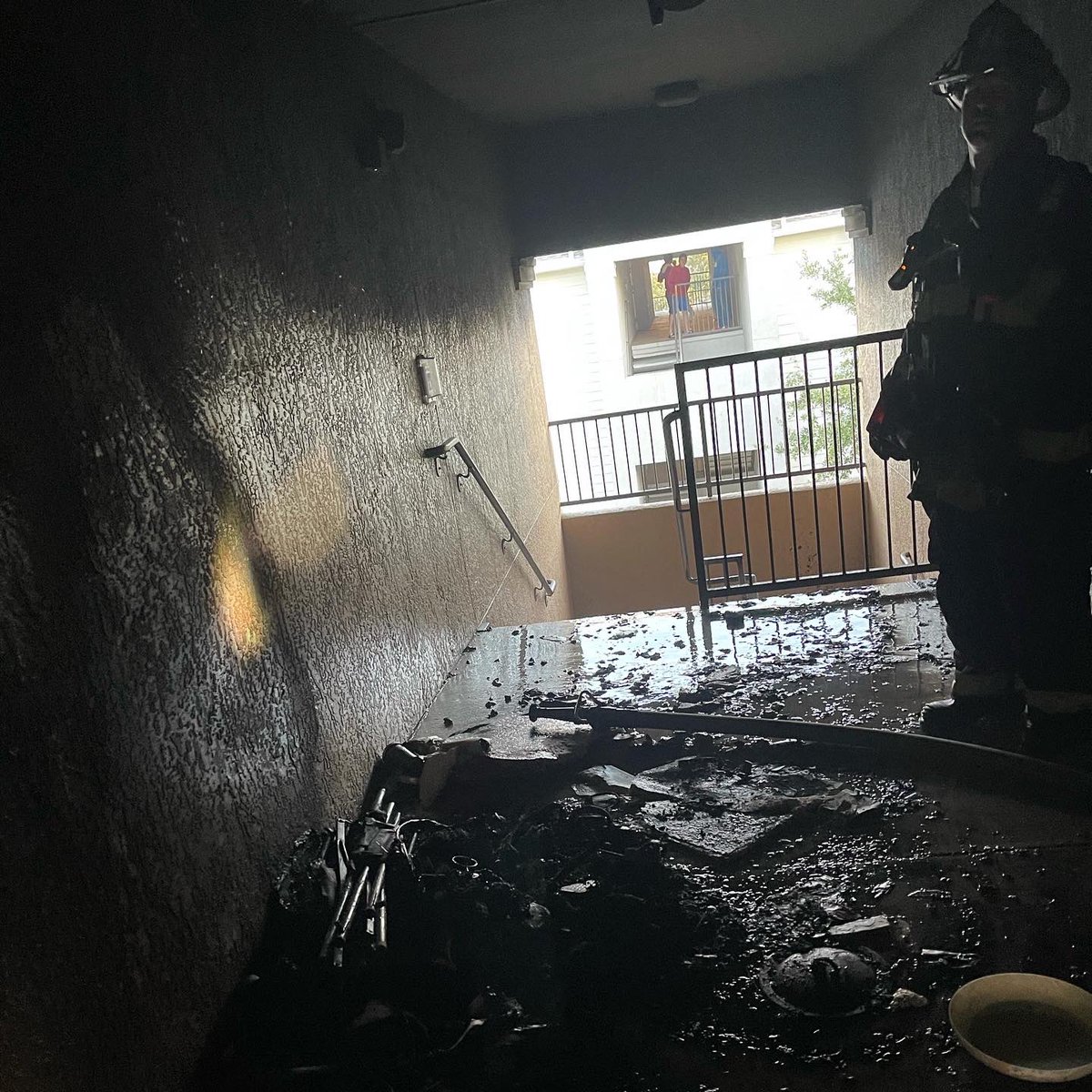 Crews responded to an apartment fire with three stories on Millenia Blvd this morning. Sprinklers were activated. There were no injuries, but multiple units were impacted my smoke and water damage. Fire investigators are working to determine a cause