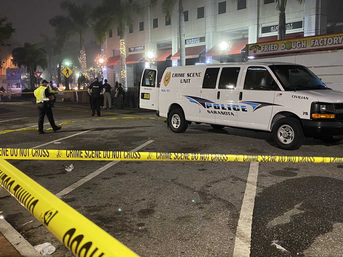 A man is in critical condition after he was shot early Saturday morning in Downtown Sarasota. A woman is in custody in connection to the shooting, but SPD is still investigating.