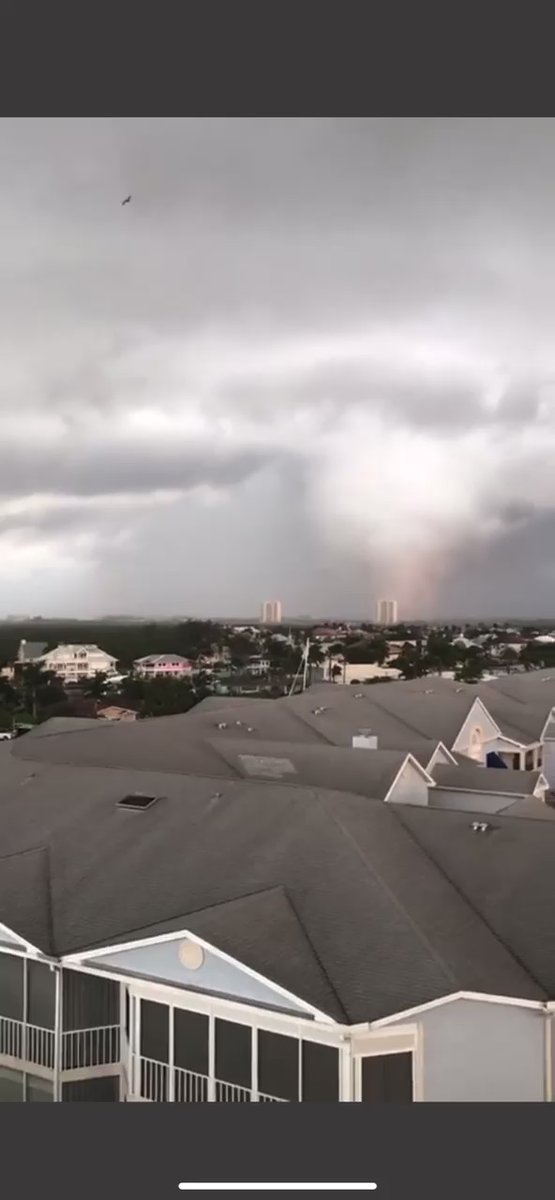 Damaging Tornado On The Ground In Fort Myers, Florida. There Are Reports Of Significant Damage To A Mobile Home Park.