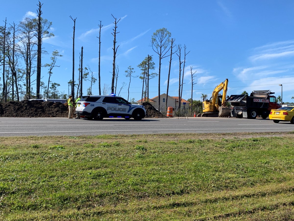 Panama City Police are investigating a construction site heavy equipment-related accident on Back Beach Road. They say a 31-year-old man was taken to a local hospital