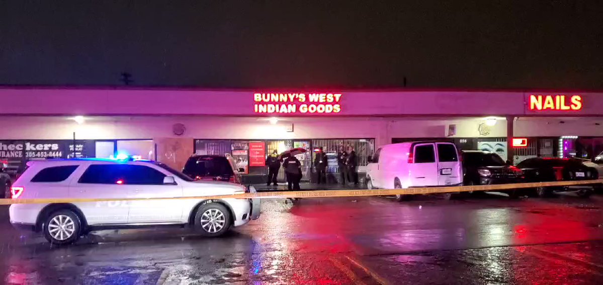 Miami Gardens Police investigating a shooting that took place Friday outside a convenience store. Officers responded to Bunny's at NW 183rd st & 8th Ave. A man was shot multiple times. He was driven to the hospital by 2 individuals. He's listed in stable condition