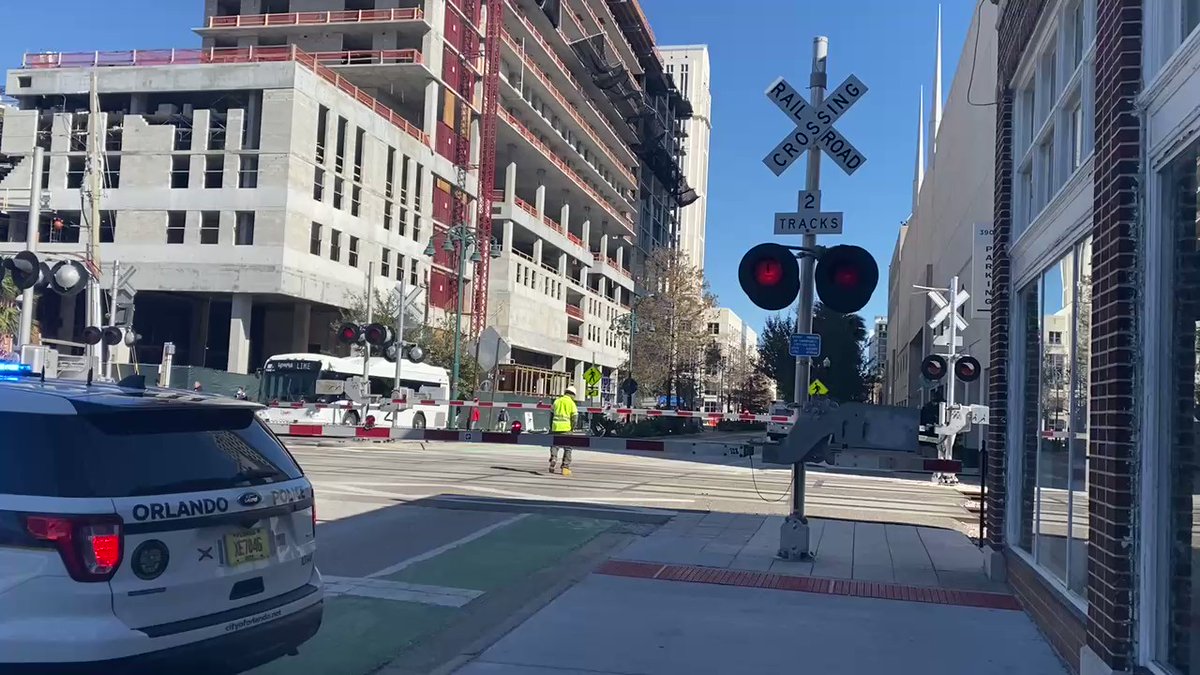 Orlando Police investigating an Amtrak train vs. pedestrian accident. At 1:13pm, officers responded to the SunRail Lynx Central Station regarding an adult man who had been hit by a train. The man was transported to the hospital in critical condition