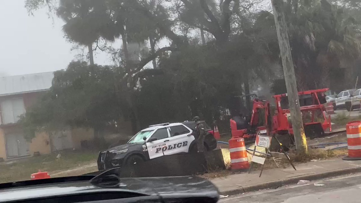 The SWAT team is on scene here off of Evans Ave. and Second St.  Fort Myers Police confirm there is a barricaded person inside an apartment complex and have evacuated all tenants