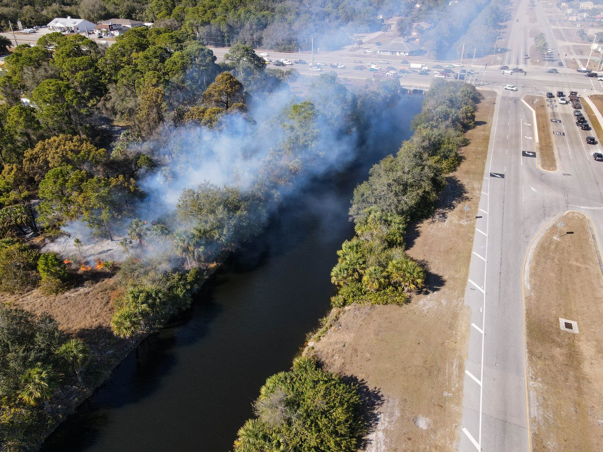 Brush fire season is back. This is a friendly reminder to be extra careful with any open flames & to fully extinguish any smoke materials.  On Friday, we fought a fire on the corner of U.S. 41 and Toledo Blade. It was about an acre large. No homes or businesses were in danger