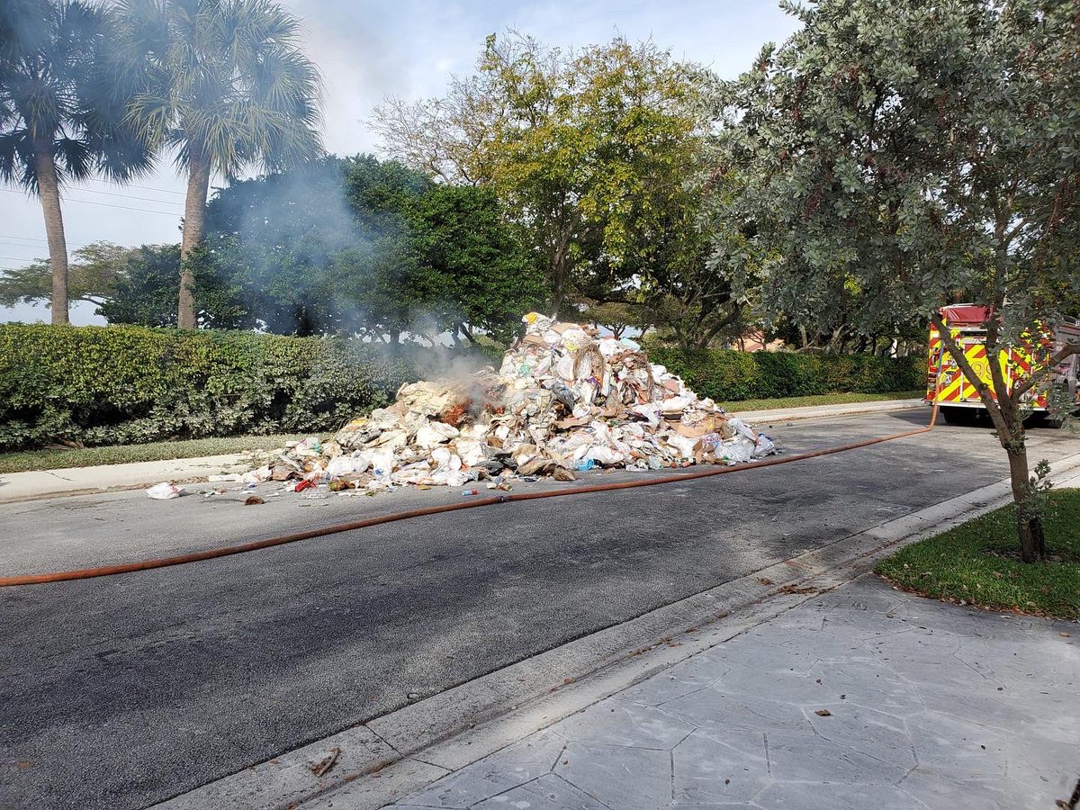 Officers are assisting PPFD regarding a garbage truck fire in the Canary Bay /Towngate community. The truck was made to drop it's entire load so that first responders could best handle the fire. Traffic in the area will be temporarily impacted until the road is cleared