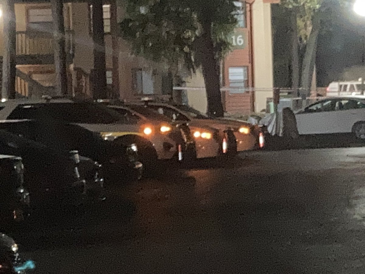 @JSOPIO remains on scene of an Officer involved shooting at the Westwood Apts off Lane Ave. that left one suspect dead and two officers on administrative leave 