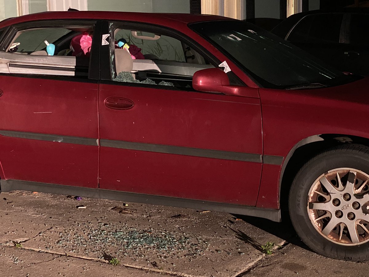 Terrifying scene overnight in Titusville.  Two people were rushed to the hospital with life-threatening injuries after a duplex was riddled with bullets.  