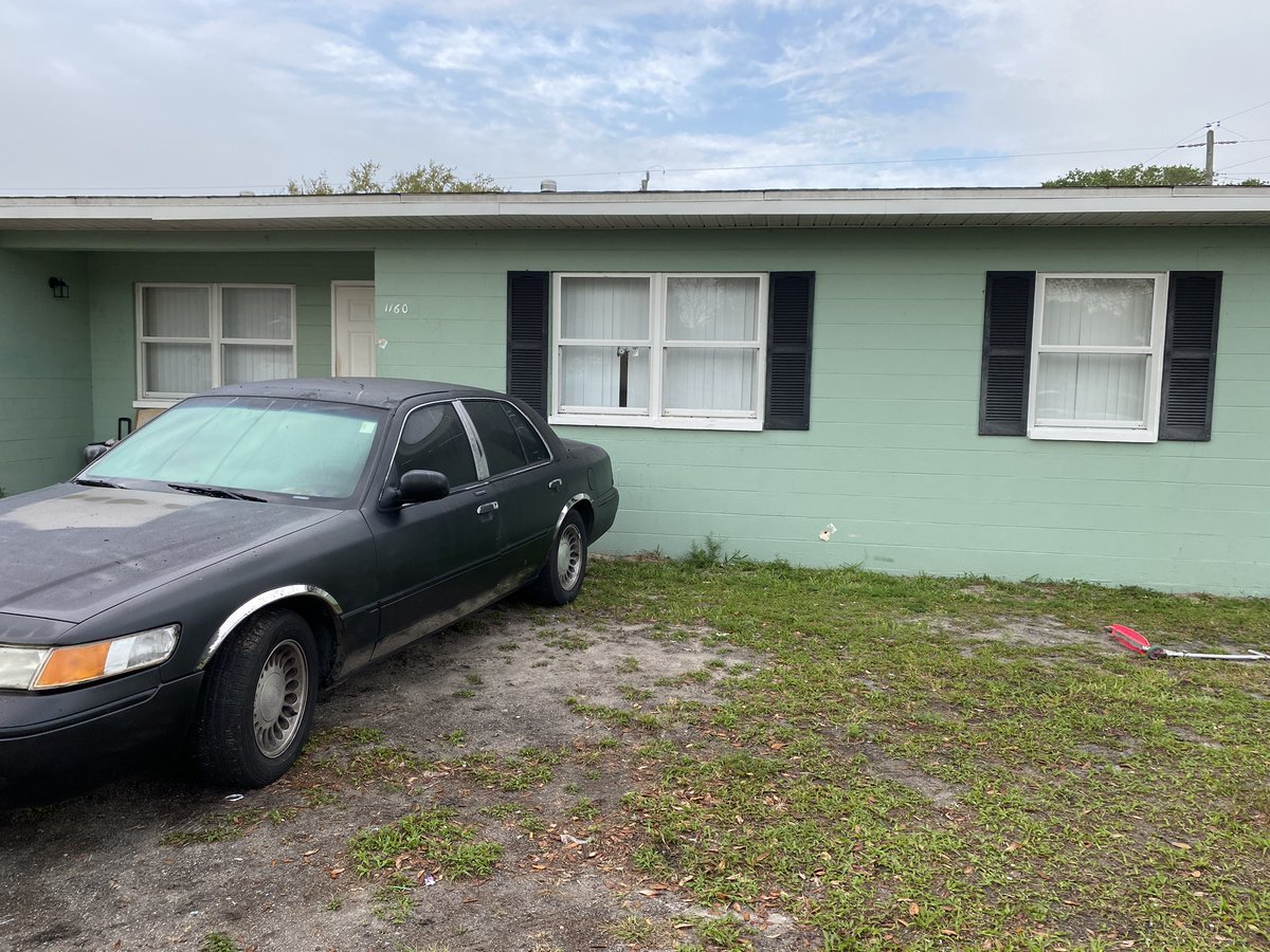 A shooting at this home on 3rd avenue in Titusville sent 2 ppl to the hospital and left dozens of bullet holes in the walls, windows and cars parked here