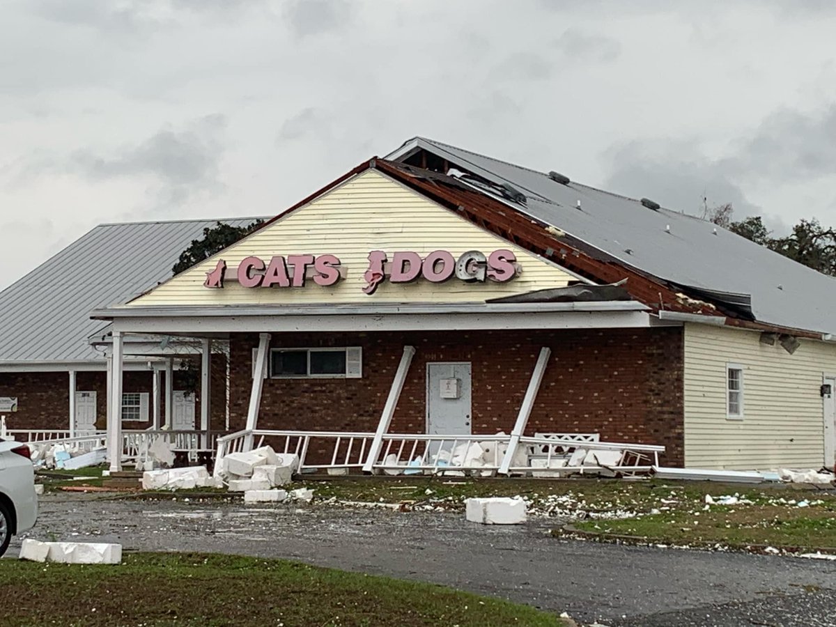 OCALA, FLORIDA DAMGE: Possible Tornado.  From the Ocala PD: Multiple buildings and vehicles near the 3900 block of SR 200 are damaged due to a tornado. No injuries reported at this time. All lanes on SR 200 from SW 38 Ct. and SW 43 St. Rd. Are blocked.