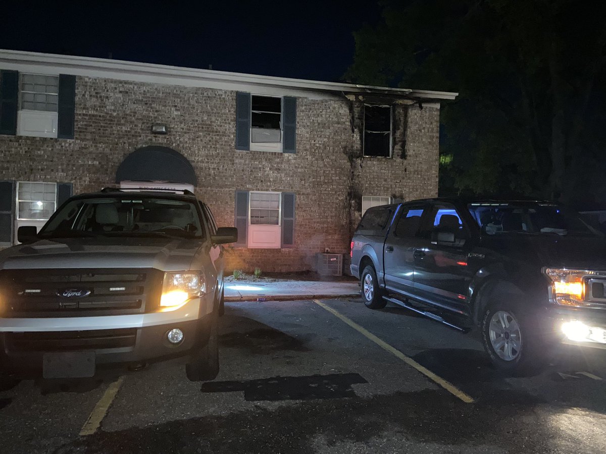 About two dozen people are without a home after a fire tore through the Jacksonville Heights Apartments. No one was hurt but police say a woman living here intentionally set the fire 