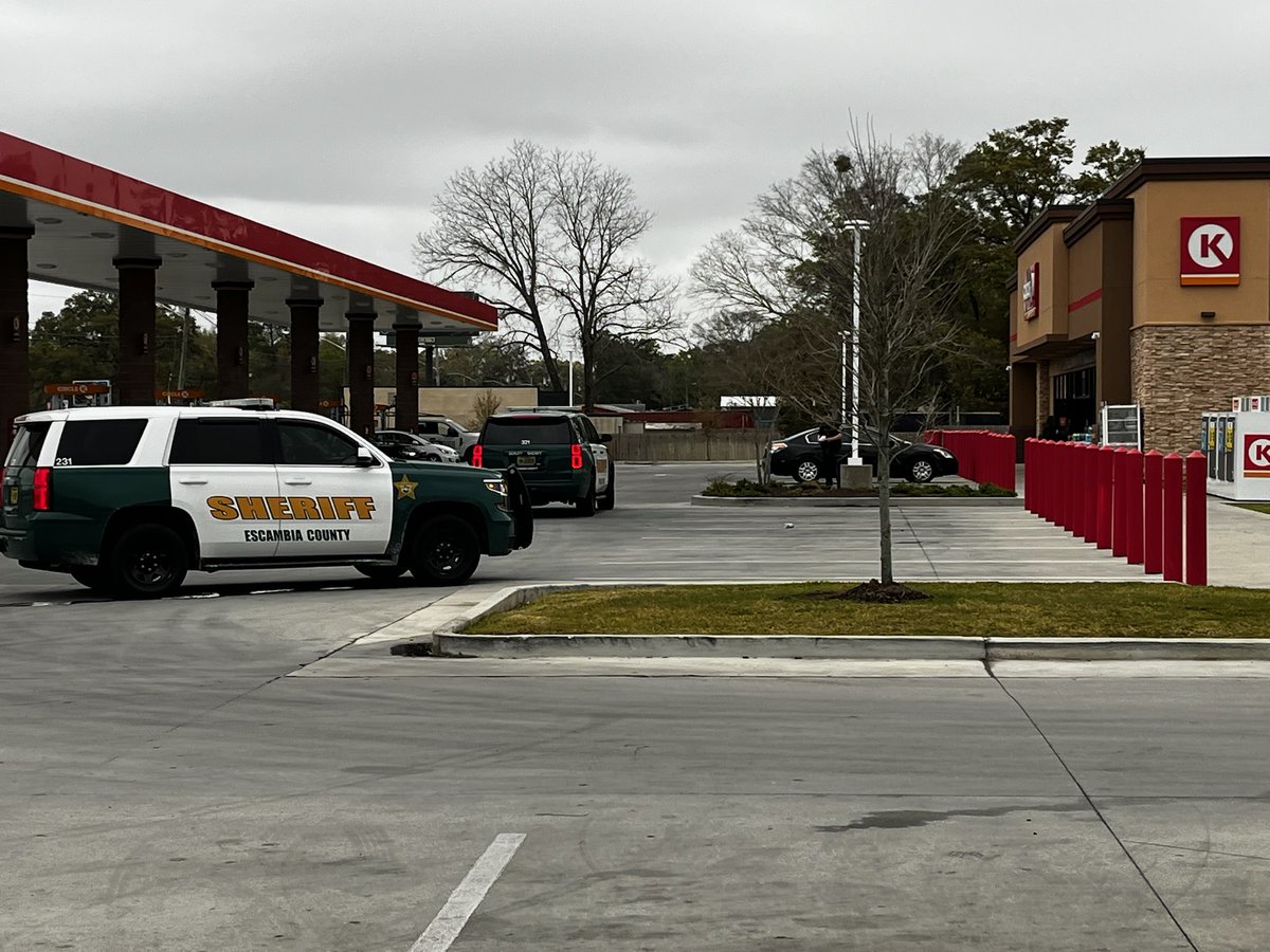 A man is in custody after a shooting at the Circle K at N Davis Hwy. and E Olive Rd. in Escambia County. Deputies say it started with an altercation between two men