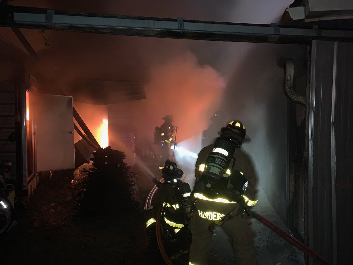 Walton County Fire Rescue is currently fighting a fire engulfing a garage behind a home on Mallet Bayou Road in Freeport. Liberty and Argyle Volunteer Fire Departments are on scene assisting WCFR.   Fortunately, no one was injured in the fire.   Expect heavy smoke in the area