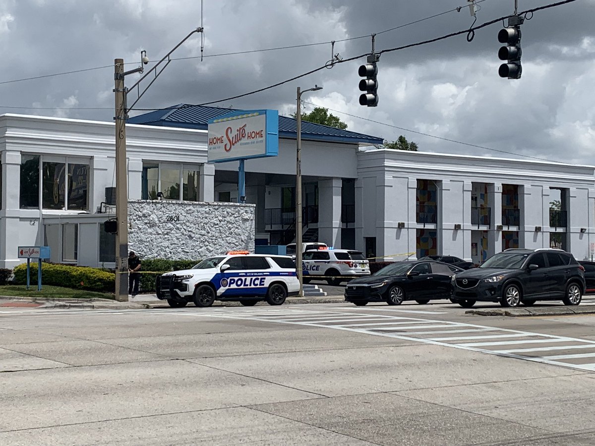 OPD say two people were shot at the Home Suite Home on E. Colonial. A witness tells the shooter shot through the window of a pick-up truck striking the two and fled. OPD say victims are in stable condition 