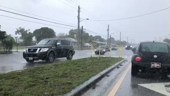 Flooding near 45th Street and Australian Avenue