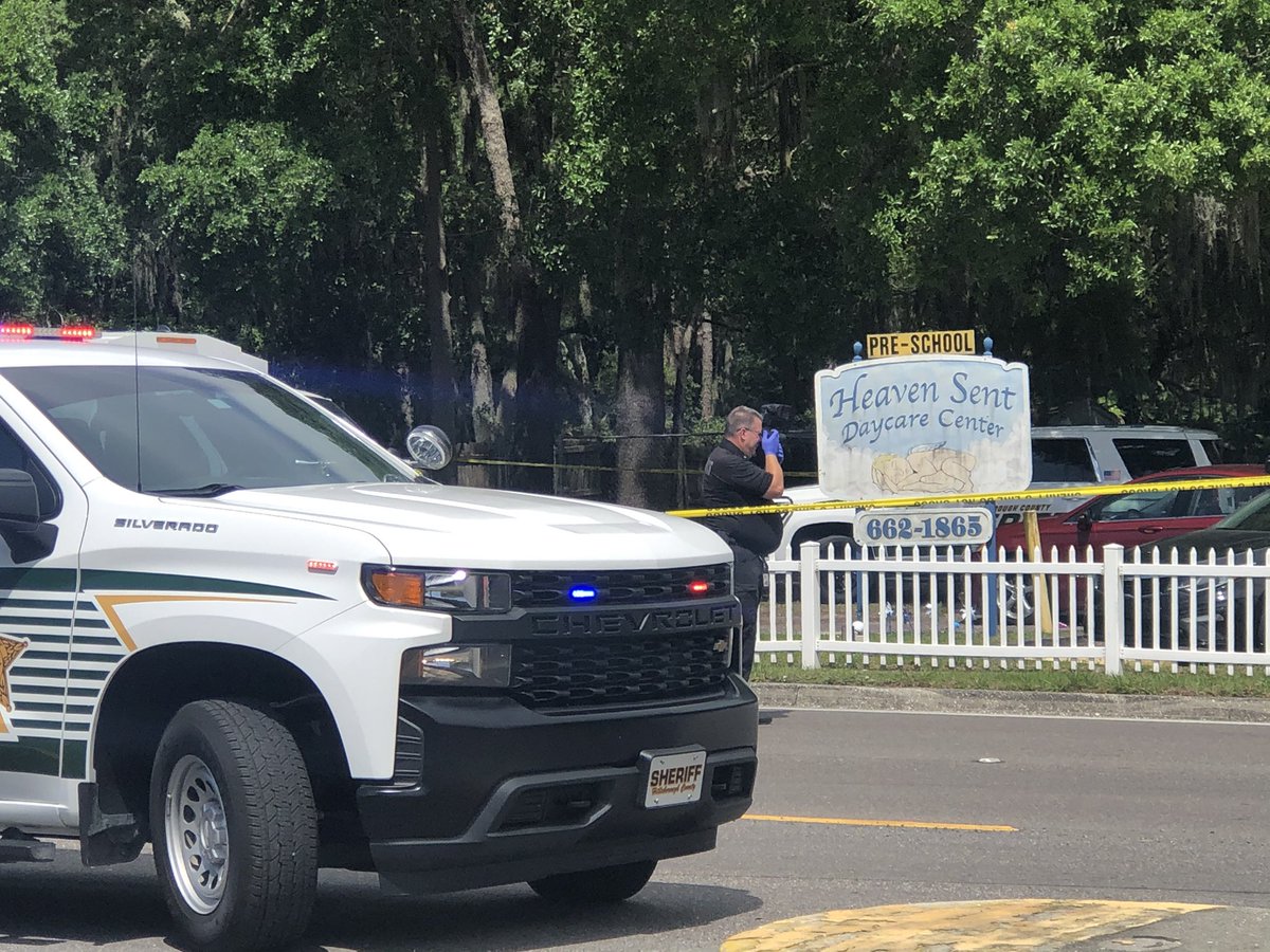 The deputy shooting of a suspect in Brandon. Deputies tell the nearby preschool, Heaven Sent Daycare Center, is not involved in the incident. No children or staff were involved or injured