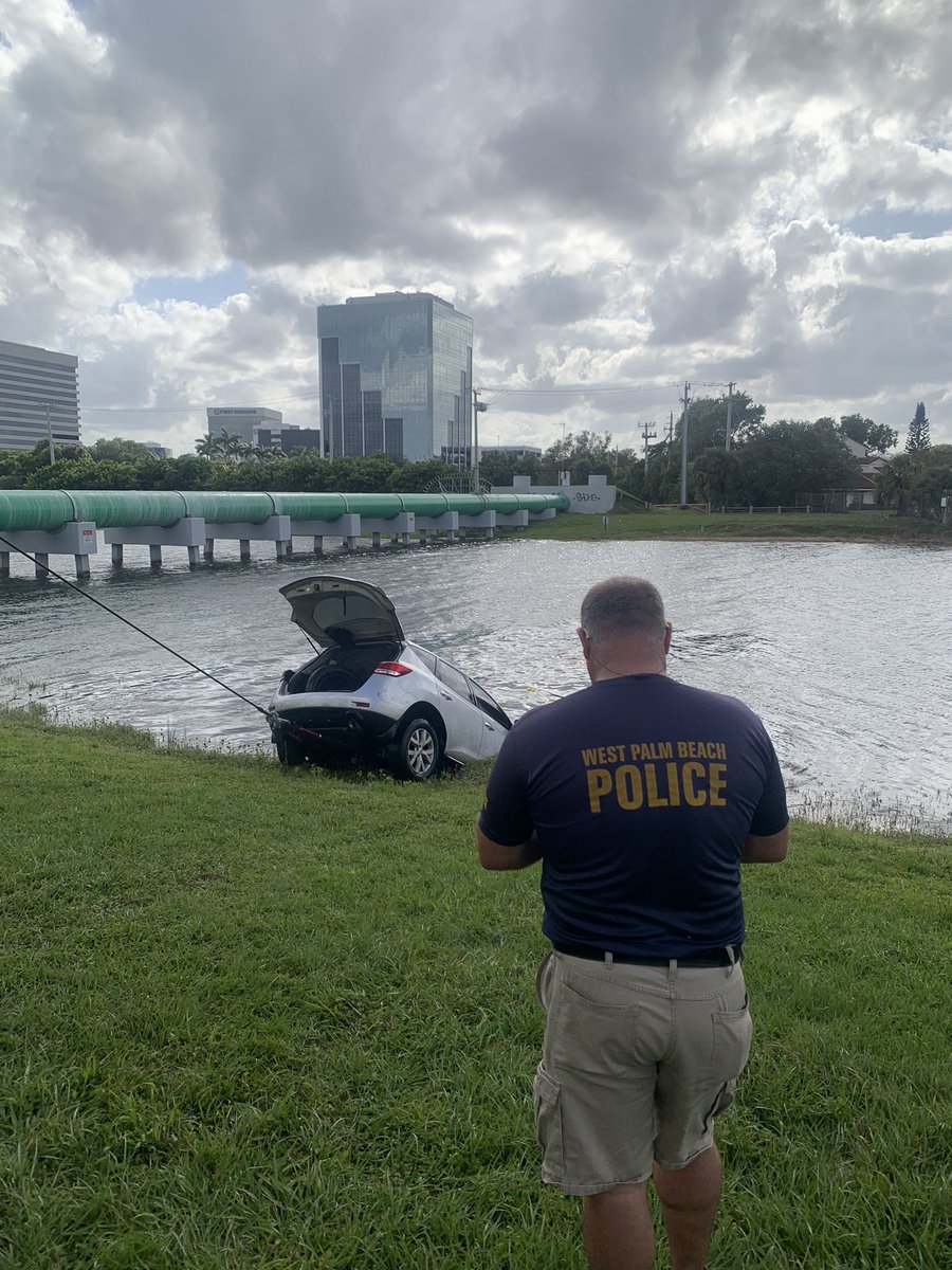 Dive Team Officers recovered two cars this week while diving in low visibility WPB canals