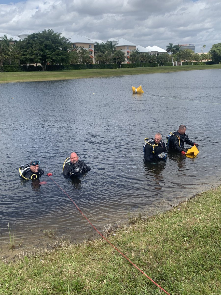 Dive Team Officers recovered two cars this week while diving in low visibility WPB canals