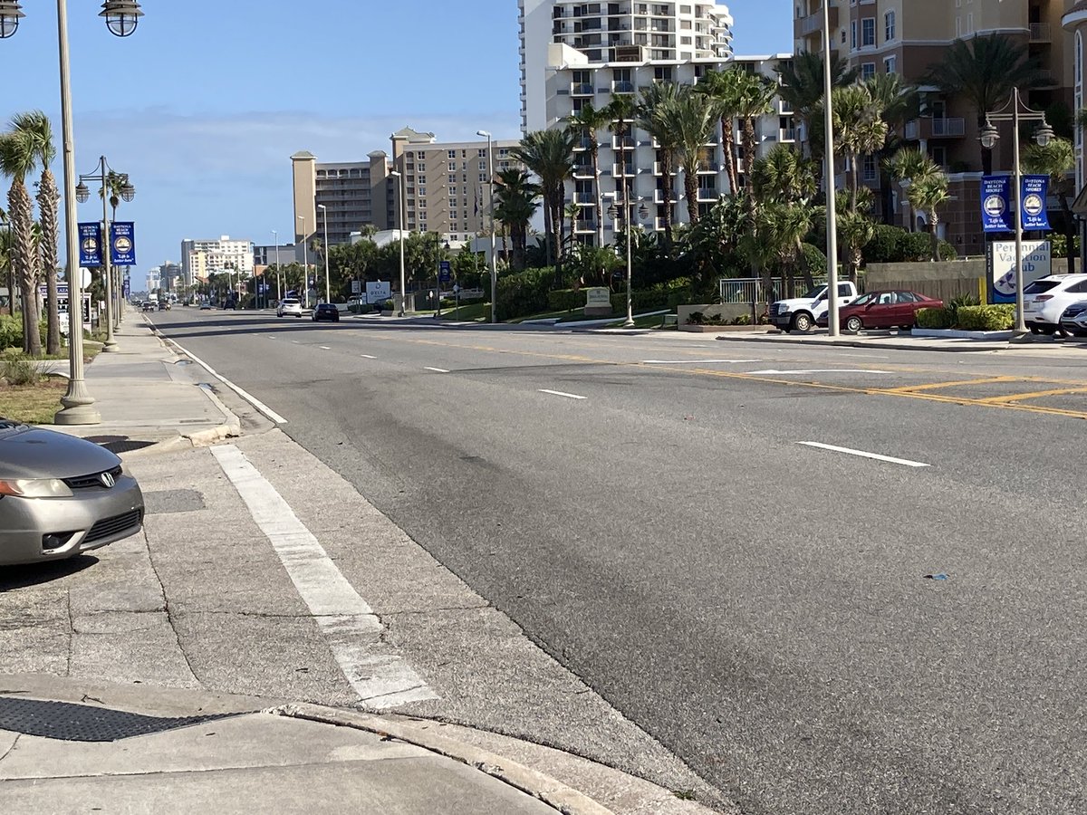 Police @DBShoresPS investigating fatal motorcycle crash 2500 blk s A1A last night. Police say southbound driver was going 85mph when she slammed into n bound motorcyclist turning left into Sunoco gas station. Speeding vehicle continued south until it became disabled