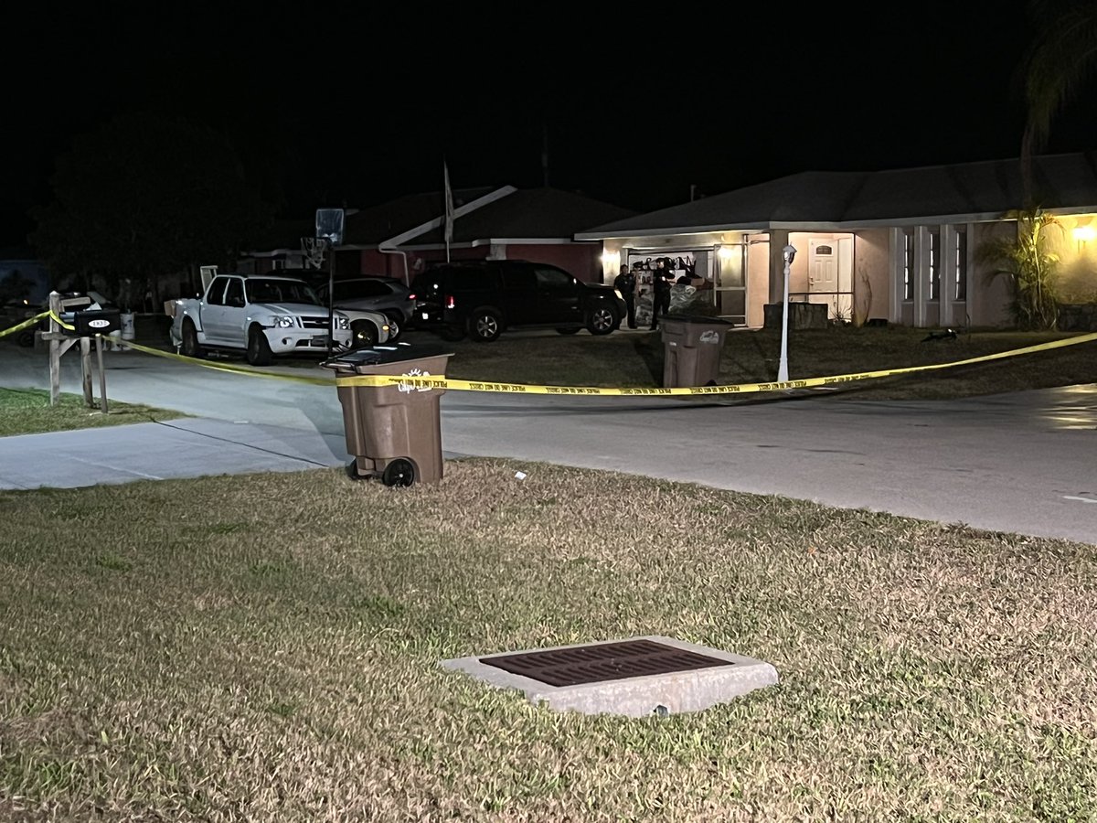 1900 block of SE Van Loon Terrace in Cape Coral where @CapePD is conducting a shooting investigation.  They're asking drivers to find an alternate route this morning.