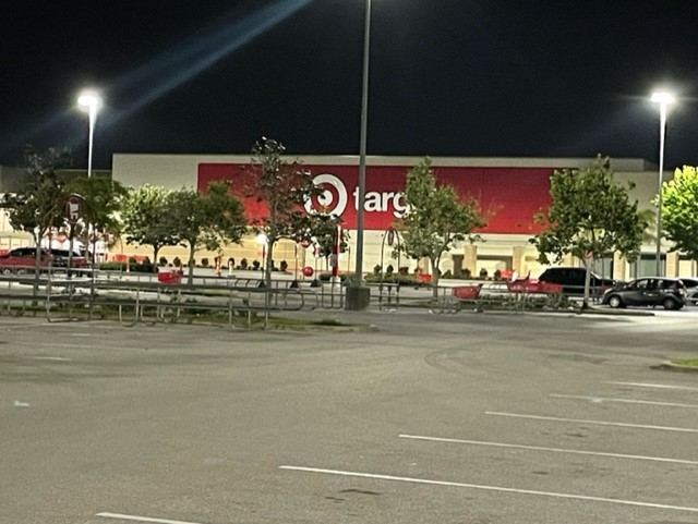 The Target in Kissimmee on 192 near 535 is quiet again this morning, after 1 man was shot to death by Osceola County deputies here last night. Sheriff has not said yet what led up to the shooting. 3 others had minor injuries