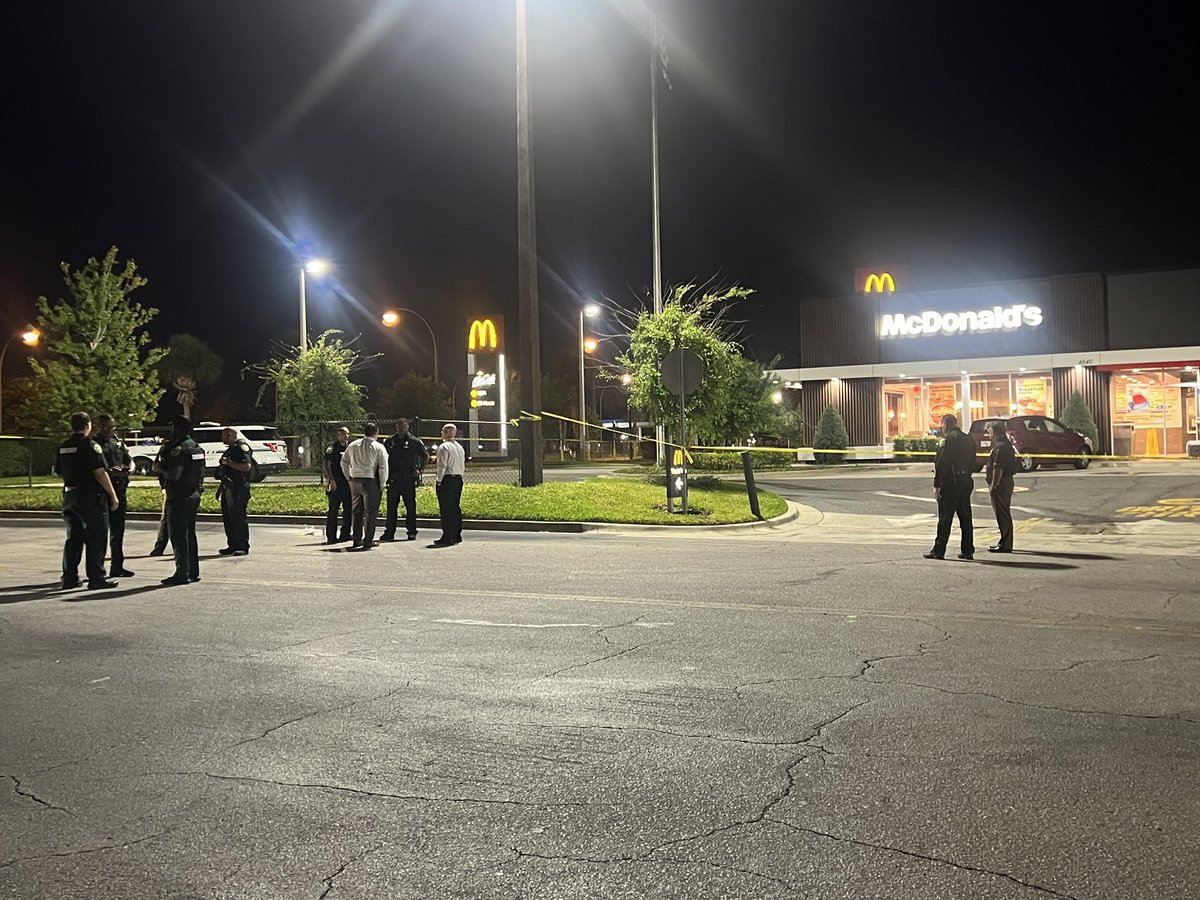 OCSO investigating after they say a woman opened fire inside an OBT MCDonald's filled with customers and employees. Deputies say no one was hurt. She is now in custody  13