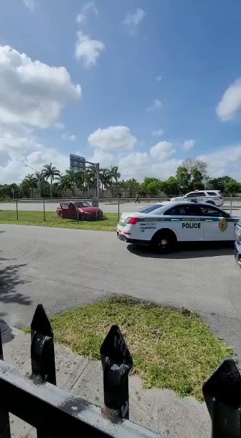 1 man is dead and a woman was injured after the car they were in was shot at along NE 181st St & 6th Ave near Miami Gardens Drive. Police are looking into whether a third person was in the vehicle