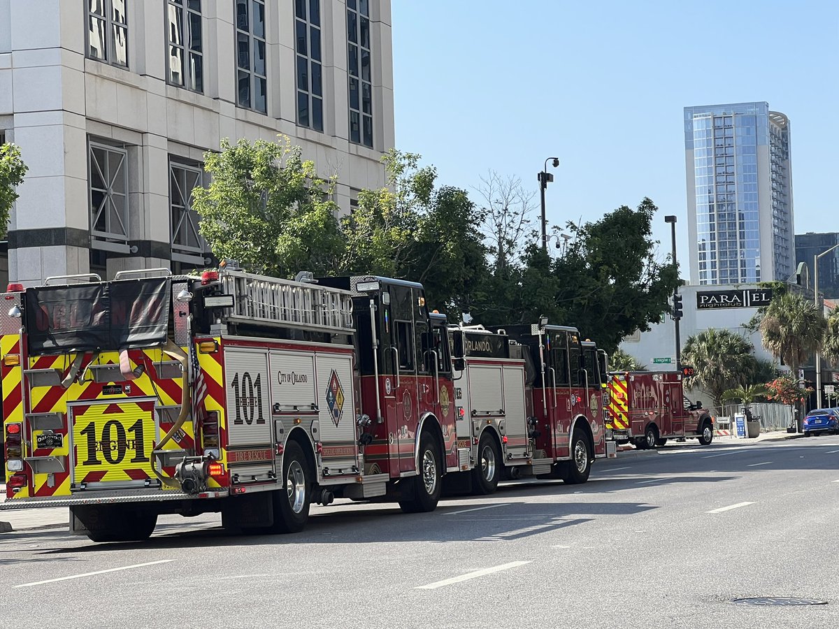 Orange County Courthouse evacuated. Officers on scene tell there is a suspicious package near Lynx stop on Livingston. 