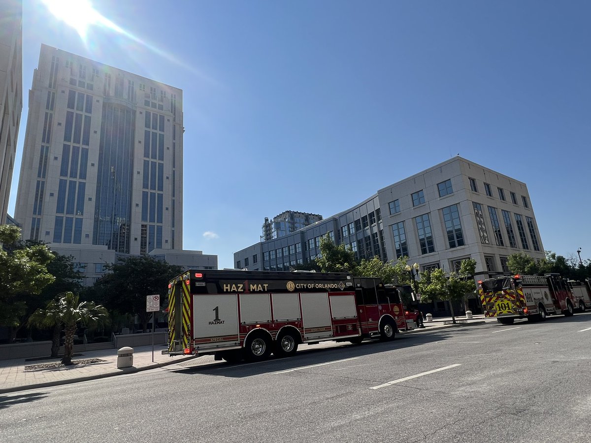 Orange County Courthouse evacuated. Officers on scene tell there is a suspicious package near Lynx stop on Livingston. 