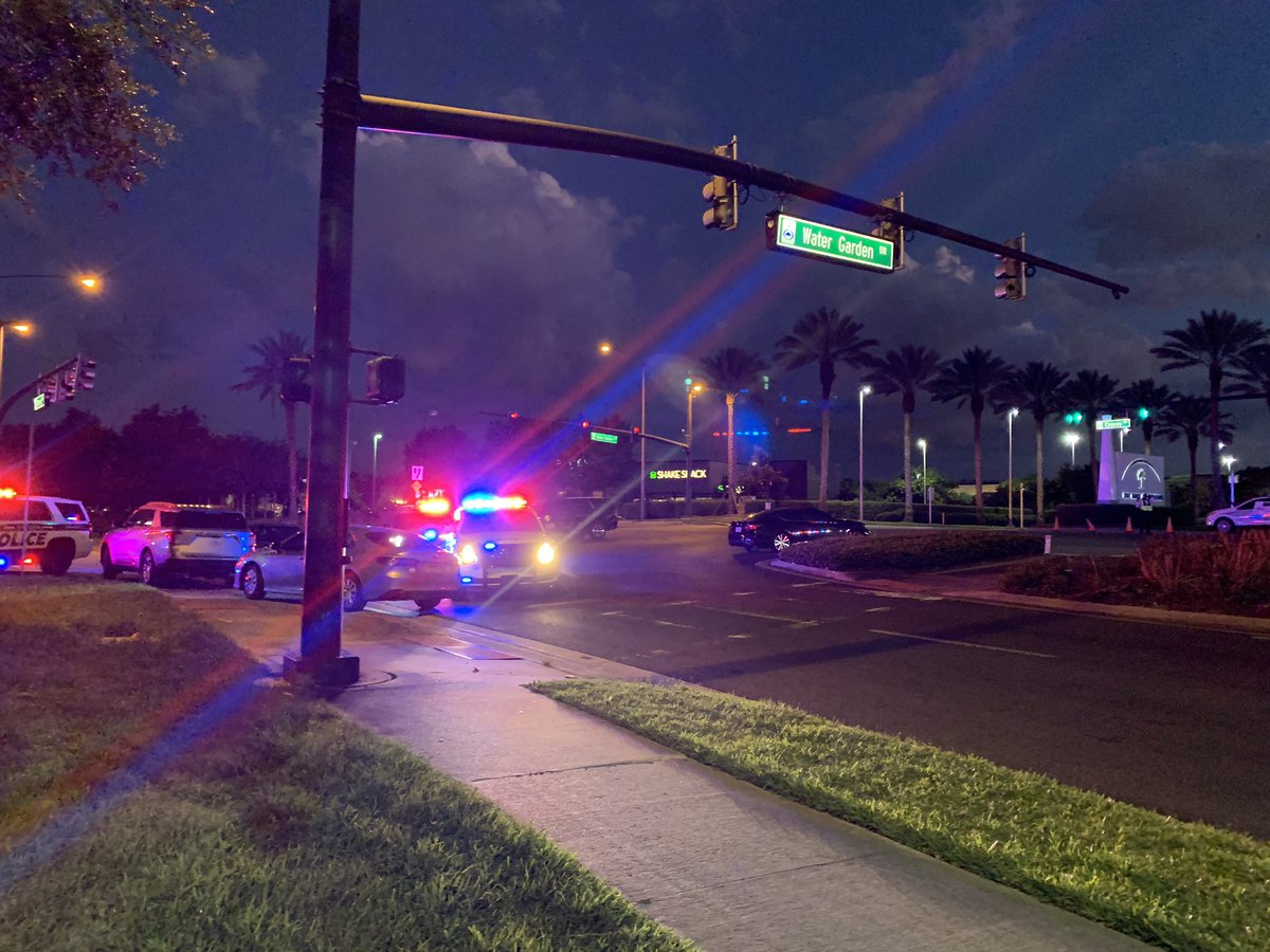 An off-duty officer working security at the mall was escorting a man out who was acting erratically -When outside of Neiman Marcus the man showed a gun & shots were fired  -A foot pursuit led them to Olive Garden where the man died