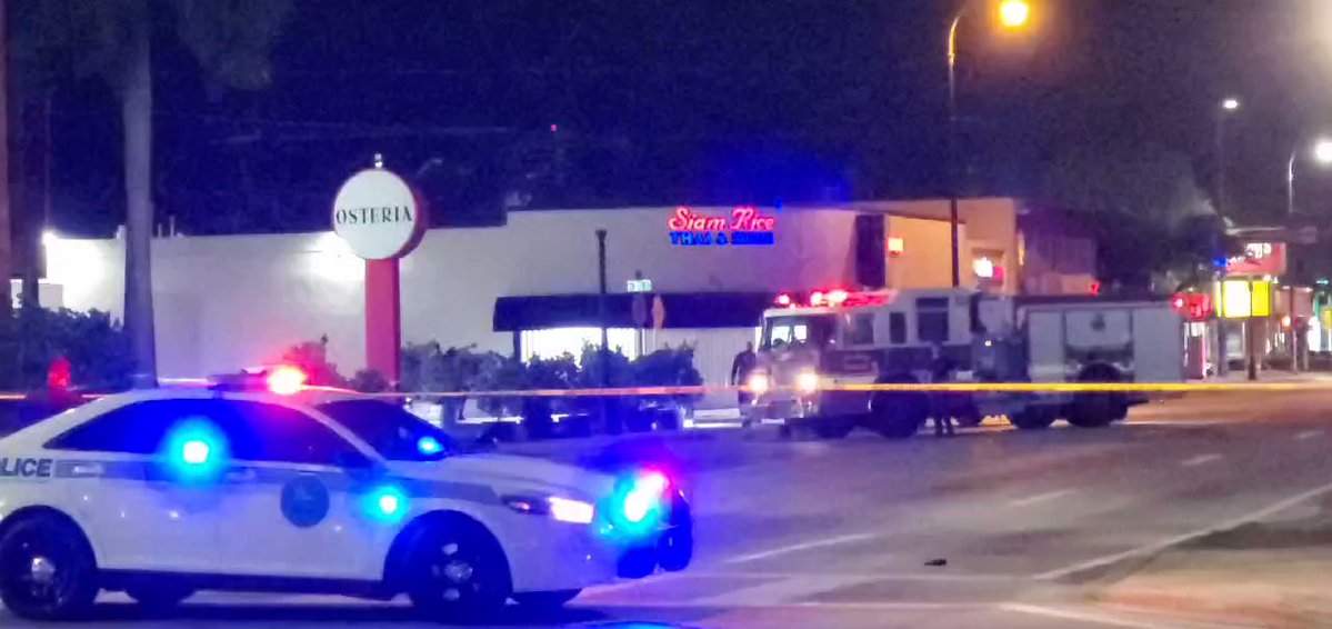 A man was rushed to the hospital,after being hit by a car in Miami. Police responded to NE Biscayne Blvd & 80th St @ 11pm Thursday night. They found the victim with  severe head &amp; leg injuries. He's listed in critical condition.The driver involved stayed on scene