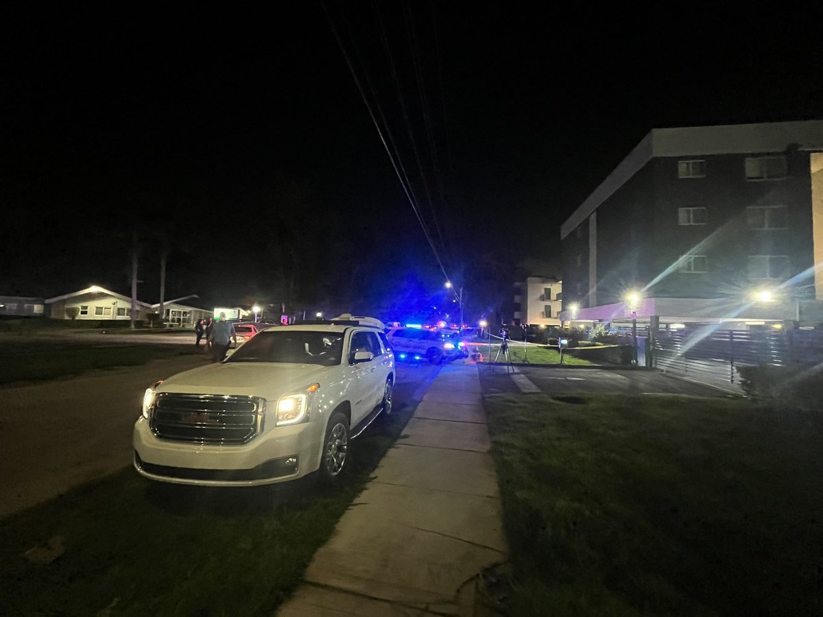 Police activity in North Miami in a residential neighborhood along NE 3rd court.   Police are focused on a black vehicle Not a whole lot of information, but we're working to confirm details at this hour