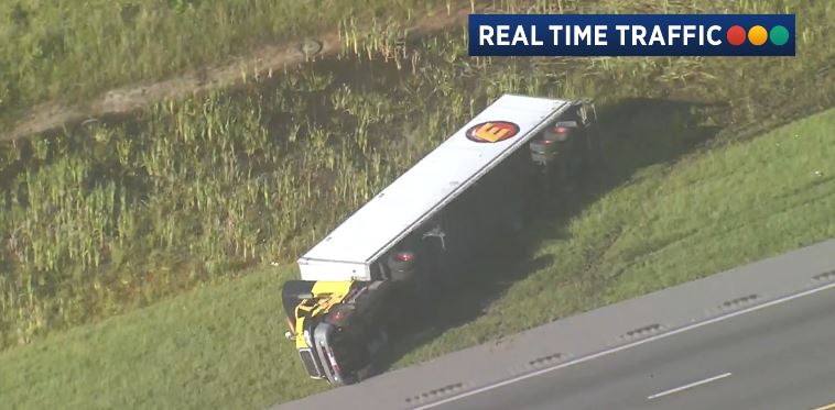 SKY 13 shows us the two vehicles involved in this crash. SR-528 east remains blocked in east Orange County