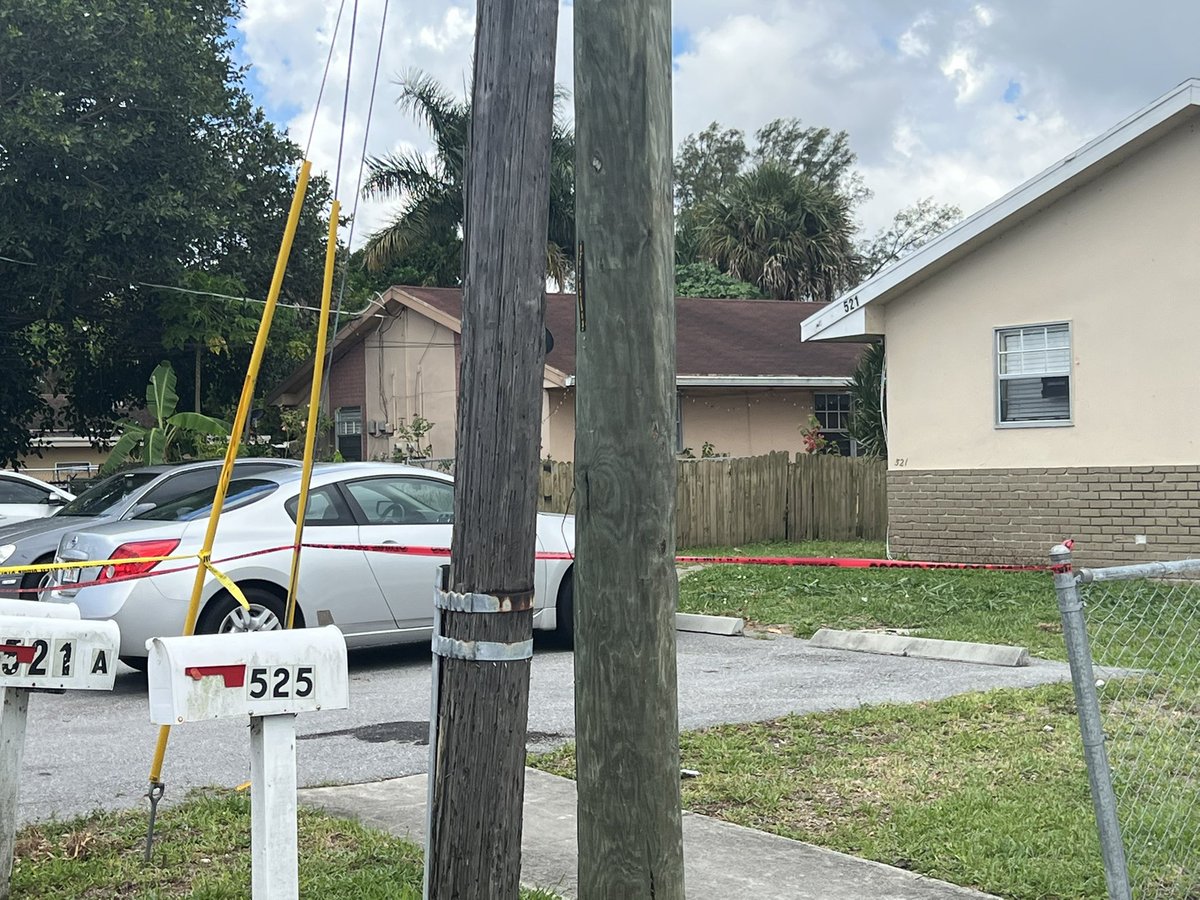 PBSO is investigating a double homicide in Greenacres. Authorities say they've arrested William Raymond Vazquez in connection to the shooting. The sheriffs incident command unit is still on scene.