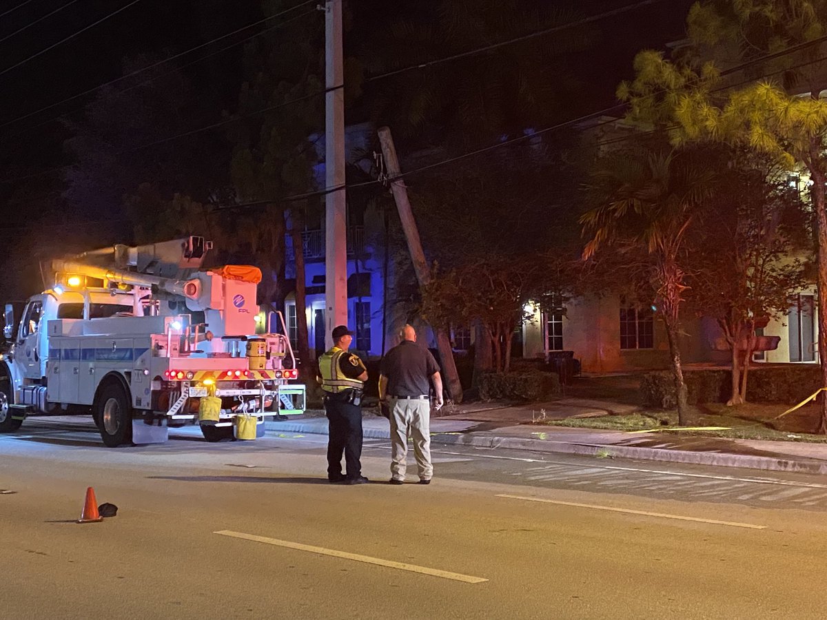 One person dead after a vehicle fire on Indiantown Rd near A1A, according to officials on scene  Horrific scene—the vehicle was split in half and is unrecognizable because of the fire  Officials say the car was going westbound and there's only one skid mark on sidewalk