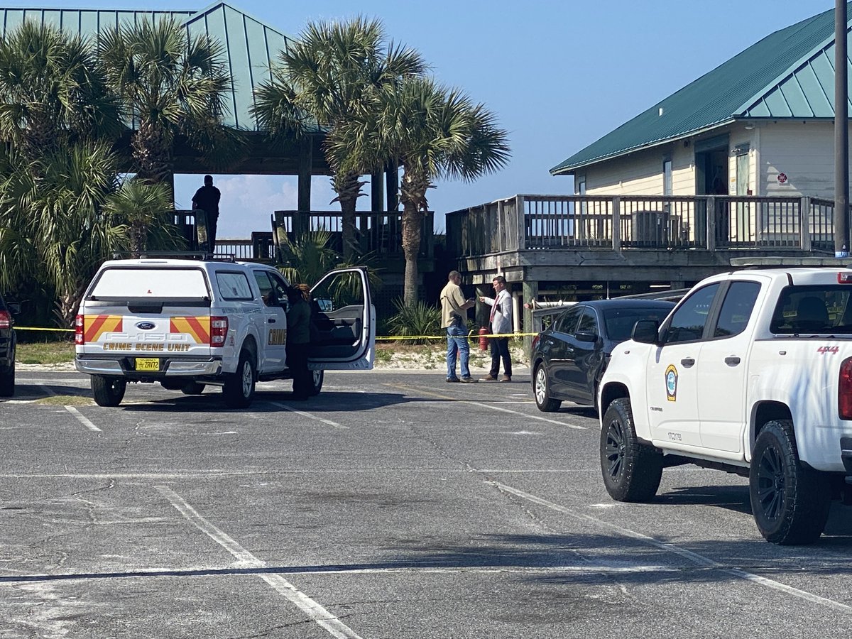 A homeless man armed with a machete died in an officer-involved shooting on Okaloosa Island after ignoring responding deputies orders to drop it and rushing them instead. The suspect had slashed a Georgia tourist in the shoulder in an unprovoked attack. No deputies were injured