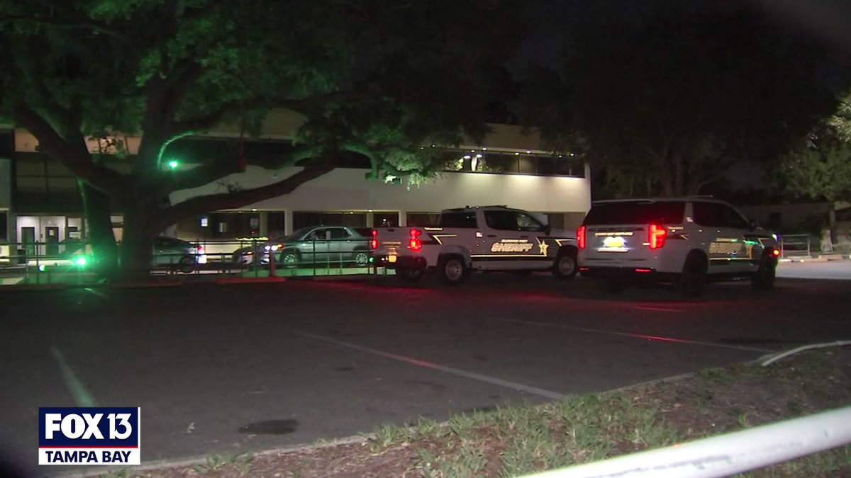 Hillsborough County deputies are investigating an overnight shooting. Two individuals at a mobile home park in the 12400 blk of N Florida Ave reportedly exchanged gunfire. According to HCSO, a person across the street was hit and treated for minor injuries. @FOX13News