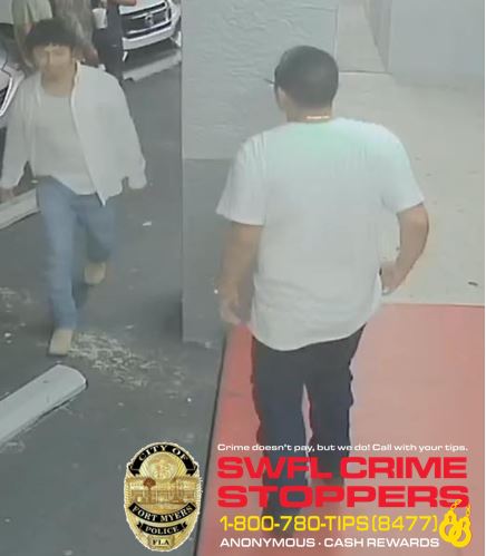 The two males pictured were involved in a shooting in the early morning of June 25 at 3617 Palm Beach Blvd., Fort Myers. A male victim remains in critical condition  from a life threatening gunshot wound