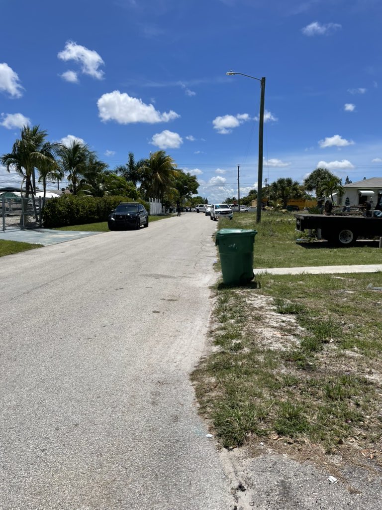 Riviera Beach Police are currently investigating a shooting incident that occurred at the 2300 Block of  Avenue E. The investigation is ongoing. 